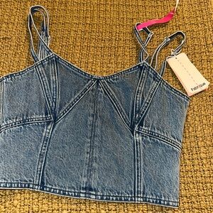 New Fabrique Denim Top